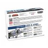 Lifecolor CE02 Acrylic paint Set American Aircraft Set 4 8x22ml